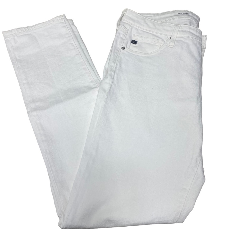 AG White PRIMA cigarette pant